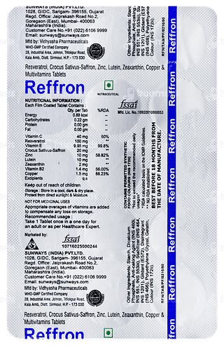 Reffron Tablet 15