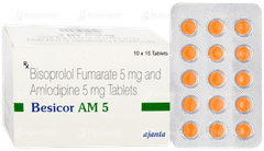Besicor Am 5 Tablet 15 Besicor Am 5 Tablet 15
