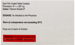 Pulmofib 267 Tablet 10 Pulmofib 267 Tablet 10