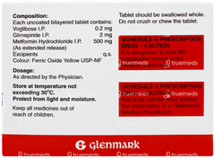 Xmet Trio 500/0.2/2 Tablet 10