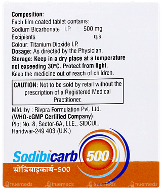 Sodibicarb 500 Tablet 15