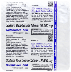 Sodibicarb 500 Tablet 15