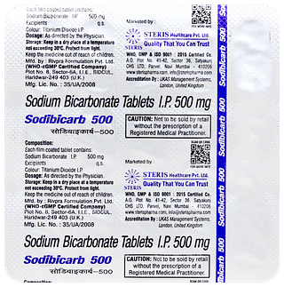 Sodibicarb 500 Tablet 15