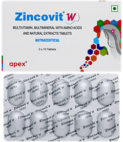 Zincovit W Tablet 10 Zincovit W Tablet 10