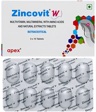 Zincovit W Tablet 10