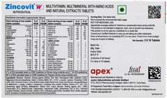 Zincovit W Tablet 10
