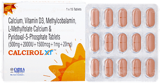Calcirol Xt Tablet 15