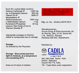 Calcirol Xt Tablet 15