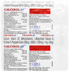 Calcirol Xt Tablet 15