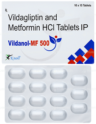 Vildanol Mf 500 Tablet 15