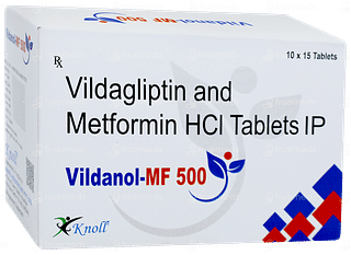 Vildanol Mf 500 Tablet 15
