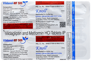 Vildanol Mf 500 Tablet 15