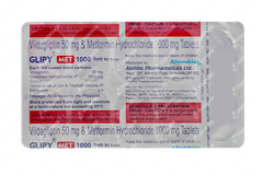 Glipy Met 1000 Tablet 10