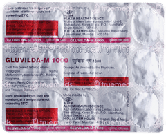 Gluvilda M 1000 Tablet 15 Gluvilda M 1000 Tablet 15