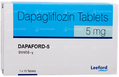 Dapaford 5 Tablet 15