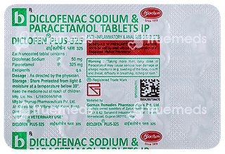 Diclofen Plus 325 Tablet 10