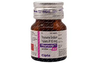 Thyrocip 50 Tablet 120