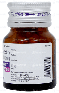 Thyrocip 50 Tablet 120 Thyrocip 50 Tablet 120