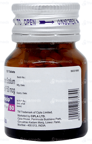 Thyrocip 50 Tablet 120