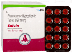 Solvin Decongestant Tablet 15
