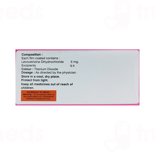 Levocetzime 5mg Tablet 10