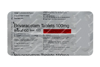 Bripca 100 MG Tablet 14