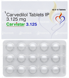 Carvistar 3.125 Tablet 15
