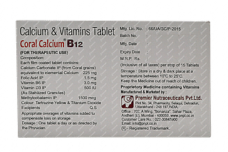 Coral Calcium B12 Tablet 15