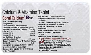 Coral Calcium B12 Tablet 15