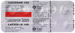 Lacosam 100 Tablet 10 Lacosam 100 Tablet 10