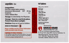 Isograce 20 Tablet 10