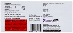 Telmavac Ct 40/6.25 Tablet 10