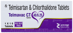 Telmavac Ct 40/6.25 Tablet 10