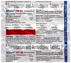 Telcure Am 40 Tablet 15