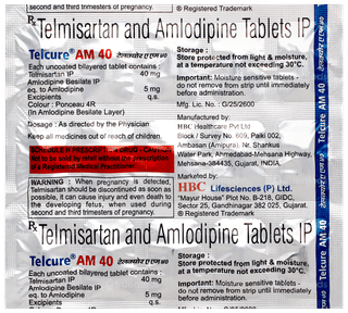 Telcure Am 40 Tablet 15