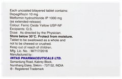 Dapavel M 10/1000 Tablet 10 Dapavel M 10/1000 Tablet 10