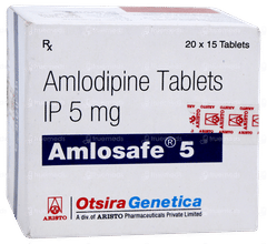 Amlosafe 5 Tablet 15