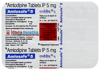 Amlosafe 5 Tablet 15