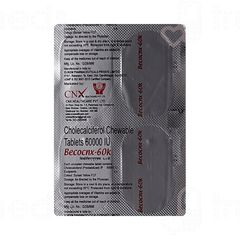 Becocnx 60k Orange Flavour Chewable Tablet 4