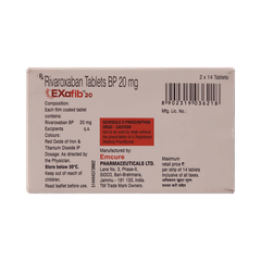 Exafib 20 Tablet 14