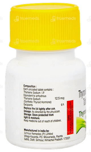Thyroxinol 12.5 Tablet 120