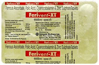 Ferivent Xt Tablet 10