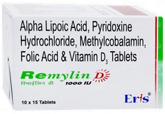 Remylin D 1000iu Tablet 15