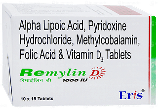 Remylin D 1000iu Tablet 15