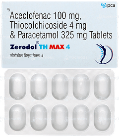 Zerodol Th Max 4 Tablet 10