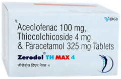 Zerodol Th Max 4 Tablet 10 Zerodol Th Max 4 Tablet 10