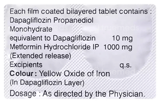 Dapagold M 10/1000 Tablet 15