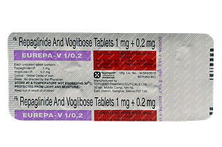 Eurepa V 1/0.2 MG Tablet 10