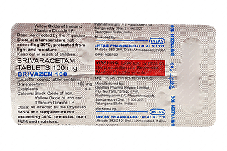 Brivazen 100 MG Tablet 10