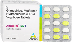 Apriglim Mv 1 Tablet 15